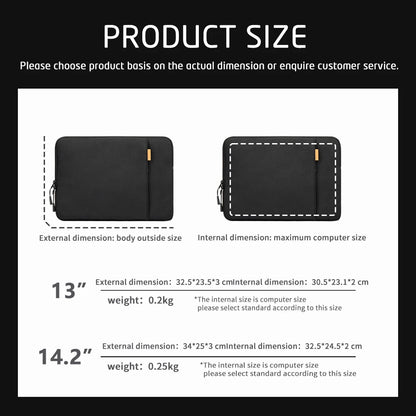 Soft Laptop Sleeve Bag for 13-14.2 Inch MacBook
