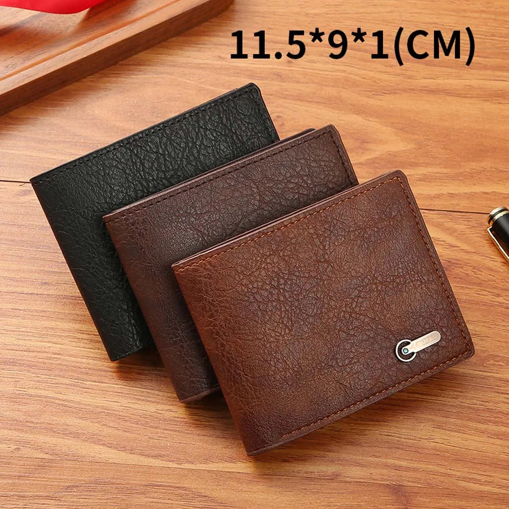 Black PU Leather Business Wallet