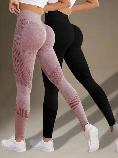 Fitness Yoga High Waist Push-Up Leggings for Women