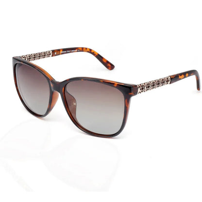 TR Memory Frame Polarisierte Sonnenbrille für Frauen UV400-Schutz Einzigartiges Design