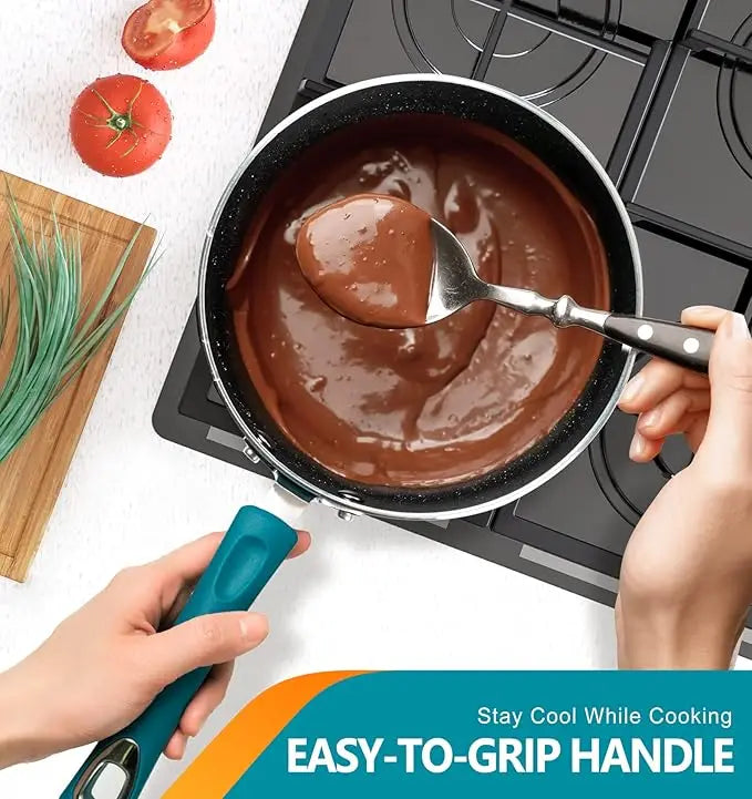 14-teiliges antihaftbeschichtetes Kochgeschirr-Set 