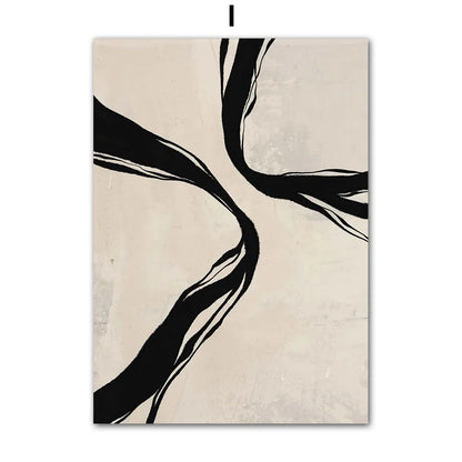 Lot de 2 impressions sur toile abstraites vert émeraude - Art mural foncé 