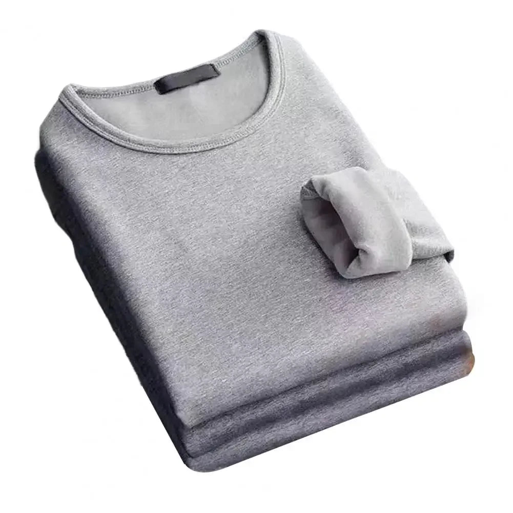 Men's Winter Long-Sleeve Thermal Underwear T-Shirt