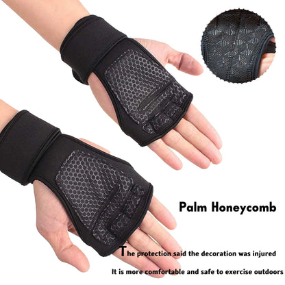 Unisex Half-Finger Training Gloves – Anti-Slip