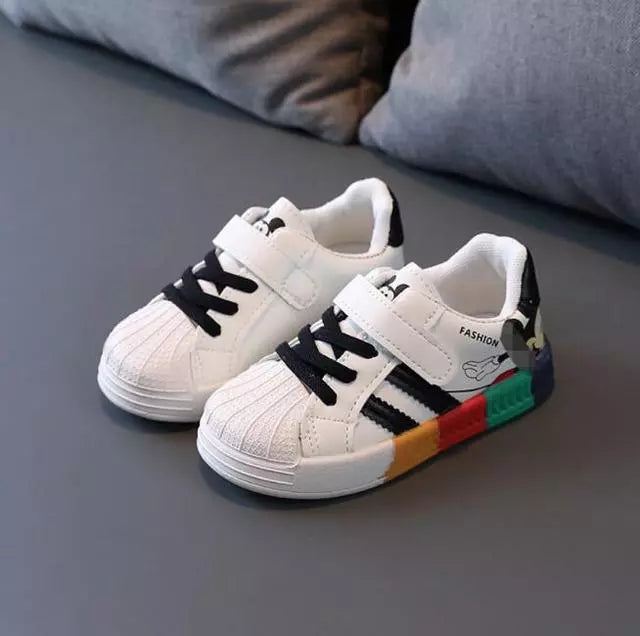 White Casual Shoes For Baby Boy Girls