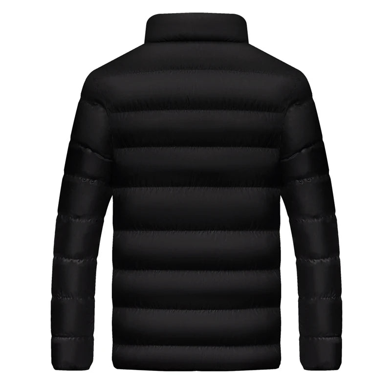 Men's Thermal Down Jacket – Winter Casual Windbreaker