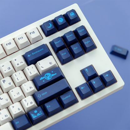 Capuchons de touches GMK Blue Moon PBT - Bleu simple