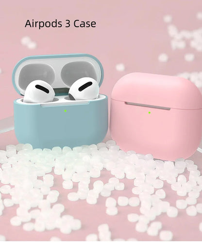 Étui de protection en silicone souple pour AirPods