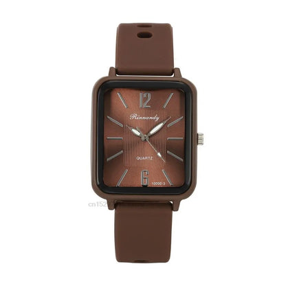 Chic Silicone Women's Quartz Watch