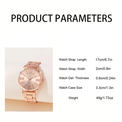 Luxury Women's 6-Piece Watch Set
