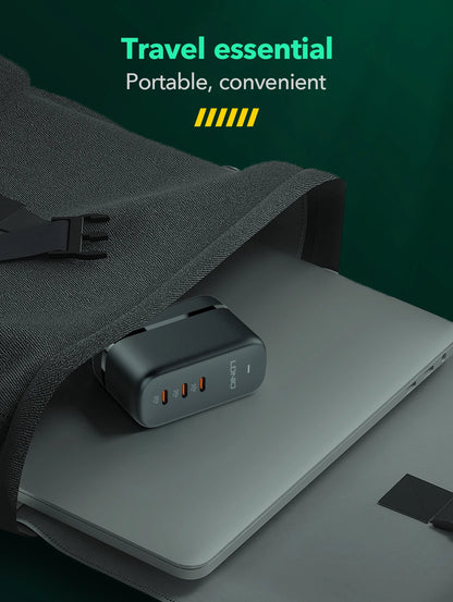 65 W QC3.0 3-Port USB C Schnellladegerät