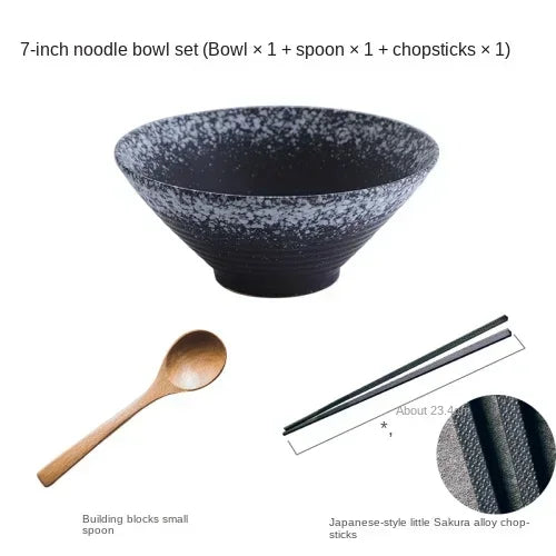 Large Japanese Ramen Bowls for Noodle Soup