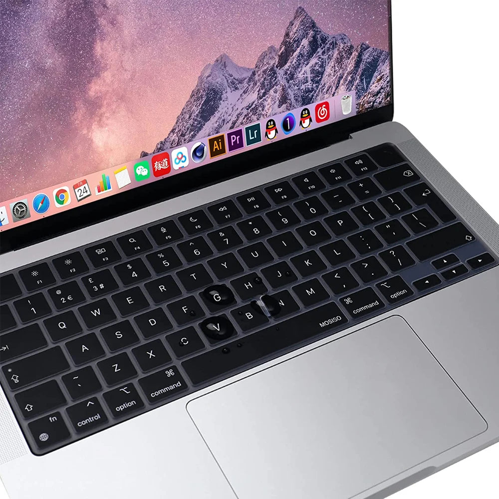 Kompatible Tastaturabdeckung – MacBook Air M2 und MacBook Pro M1