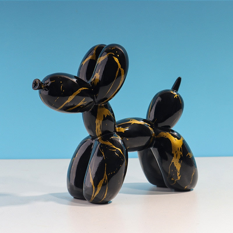 Modern Balloon Dog Sculpture – Desktop Art Decor