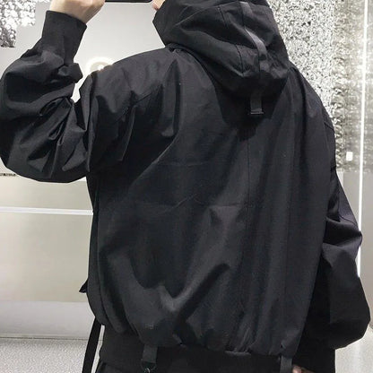 Harajuku Hip Hop Hooded Jacket