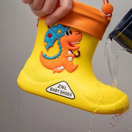 EVA Plush Rain Boots for Kids
