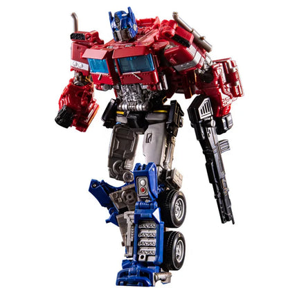 Voiture robot transformable - Figurine d'action en alliage Optimus Prime