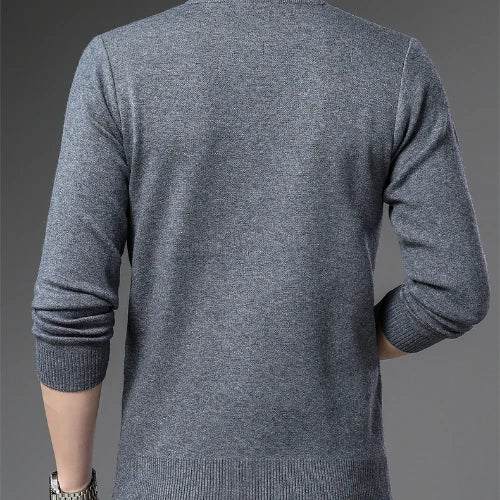 Pull rayé pour homme, pull d'hiver