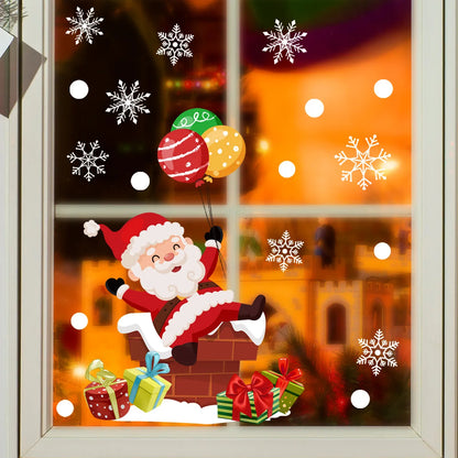 DIY Christmas Window Stickers for Festive Home Decor