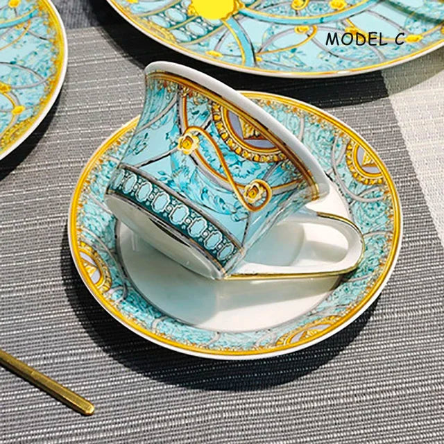 European Bone China Tableware Set