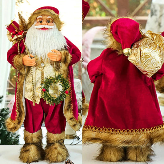 30cm Santa Claus Doll Christmas Decoration & Gift