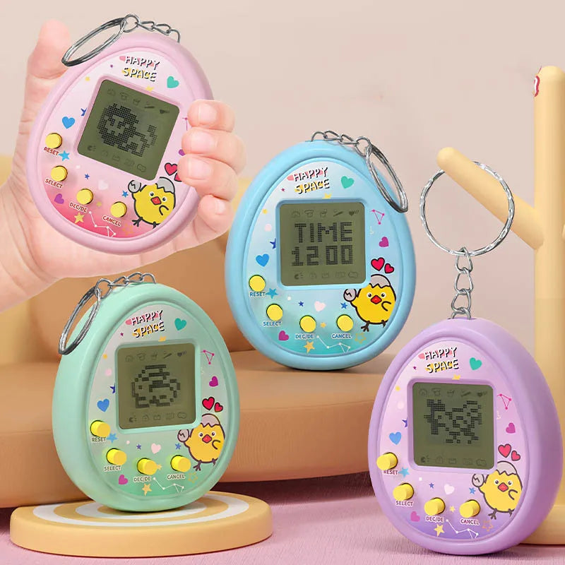 Tamagotchi virtuel nostalgique pour enfants - Jeu d'animaux de compagnie numériques cybernétiques