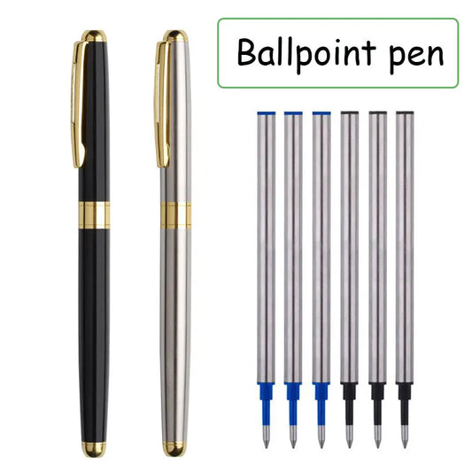 ballpoint pen, stainless steel pen, pen refill, ballpoint pen refills, steel pen, ball point pen refills, ink pen, biro pen, metal pen, gel pen, ink pen refills, pen ink, black pen, gel ink pen