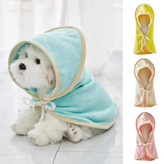 dog towels, quick dry towels, fast drying towels, towel bathrobe, pet bathrobe, dog drying towel