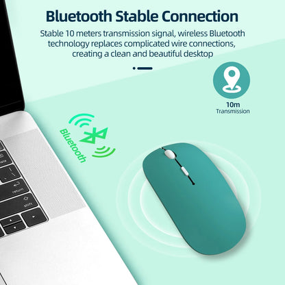 Souris sans fil Bluetooth pour ordinateurs portables et ordinateurs portables