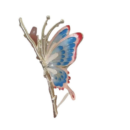 Luxuriöses Schmetterlings-Haarspangen-Set