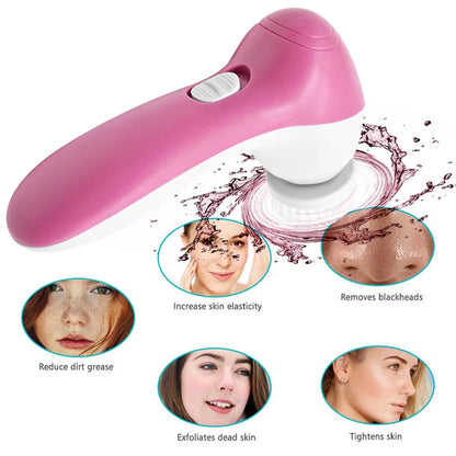 Elektrische Gesichtsreinigungsbürste - Spa-Hautpflege-Massagegerät