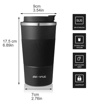 510 ml vakuumisolierte Reise-Kaffeetasse