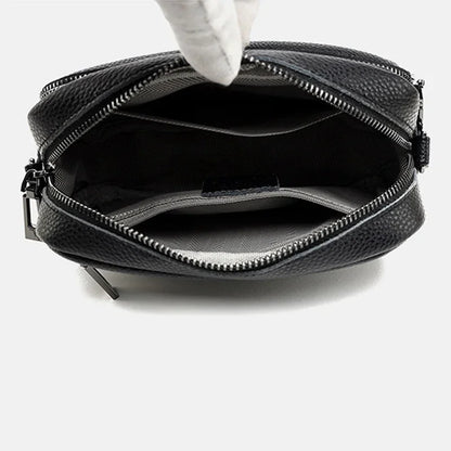 Sac à bandoulière en cuir PU pour femme - Petit sac à main carré tendance