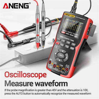 Oscilloscope numérique AOS02 - Multimètre de test de transistor