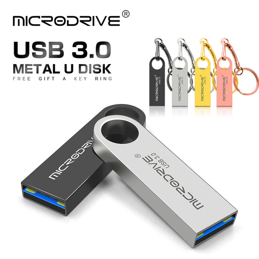 Waterproof USB 2.0 Mini Pen Drive - Various Capacities