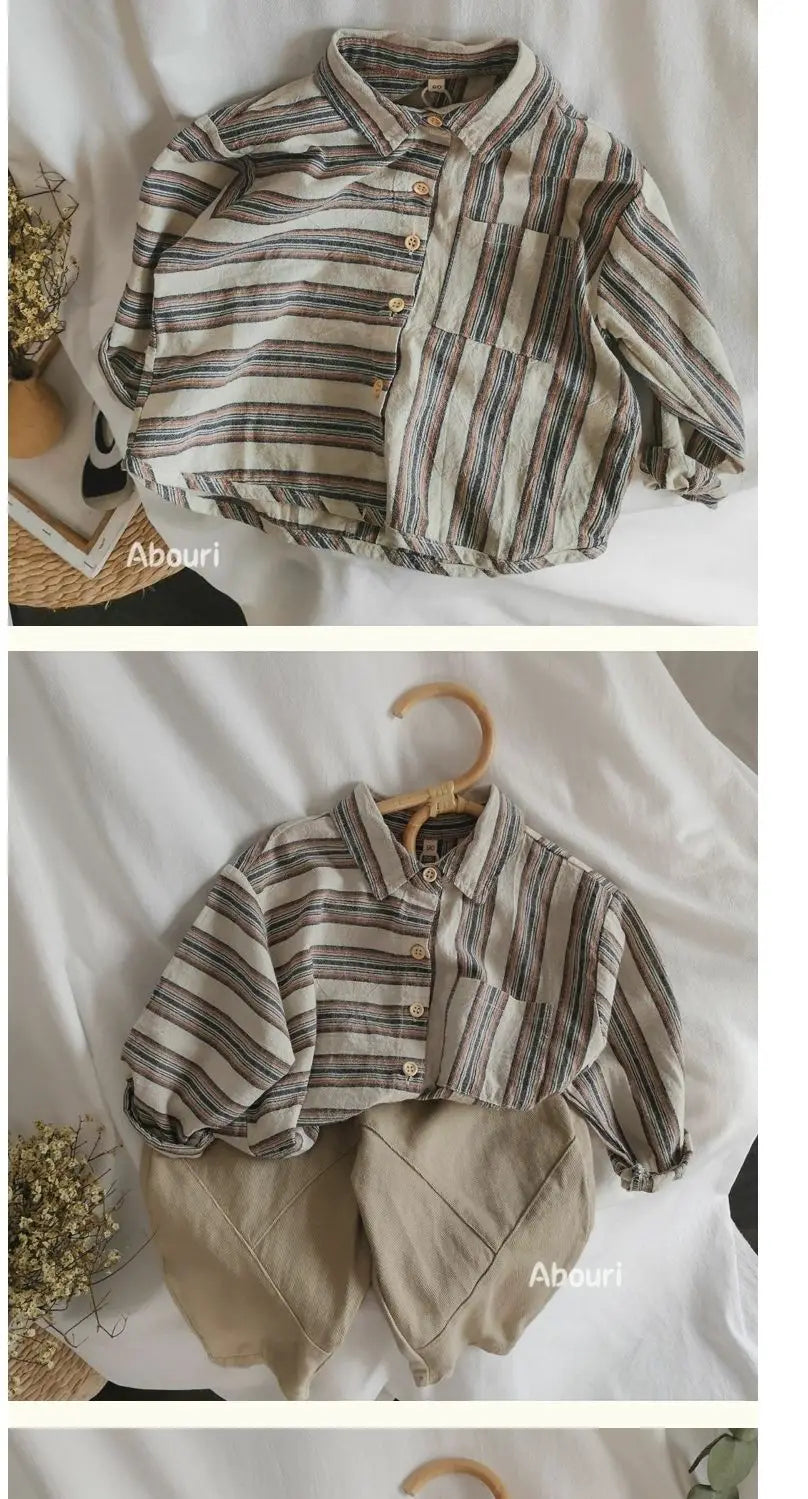 Comfortable  Long Sleeve Baby Shirt