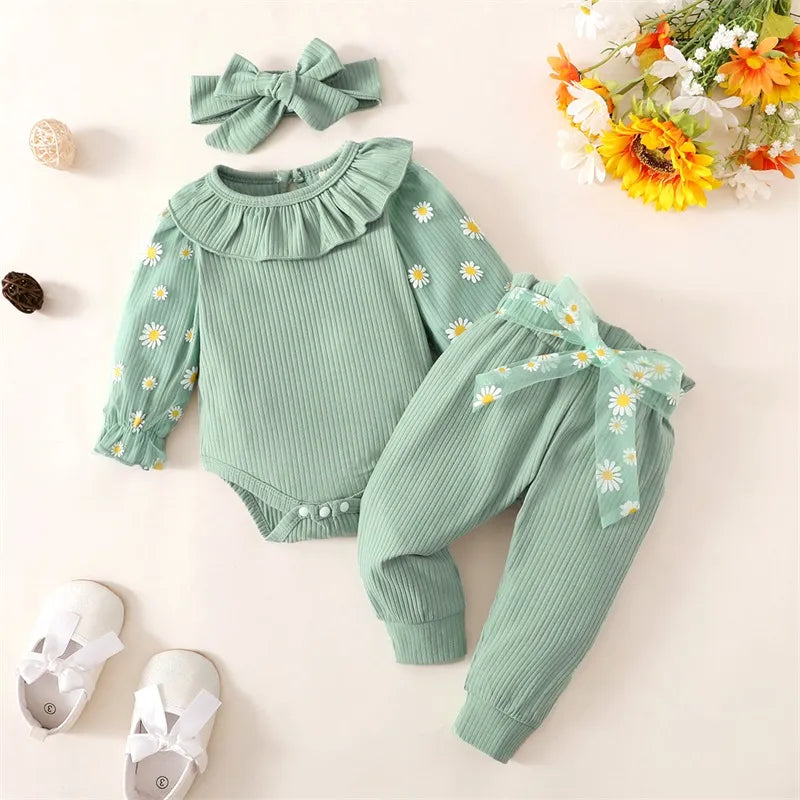 Baby Girls Fall Outfit Set