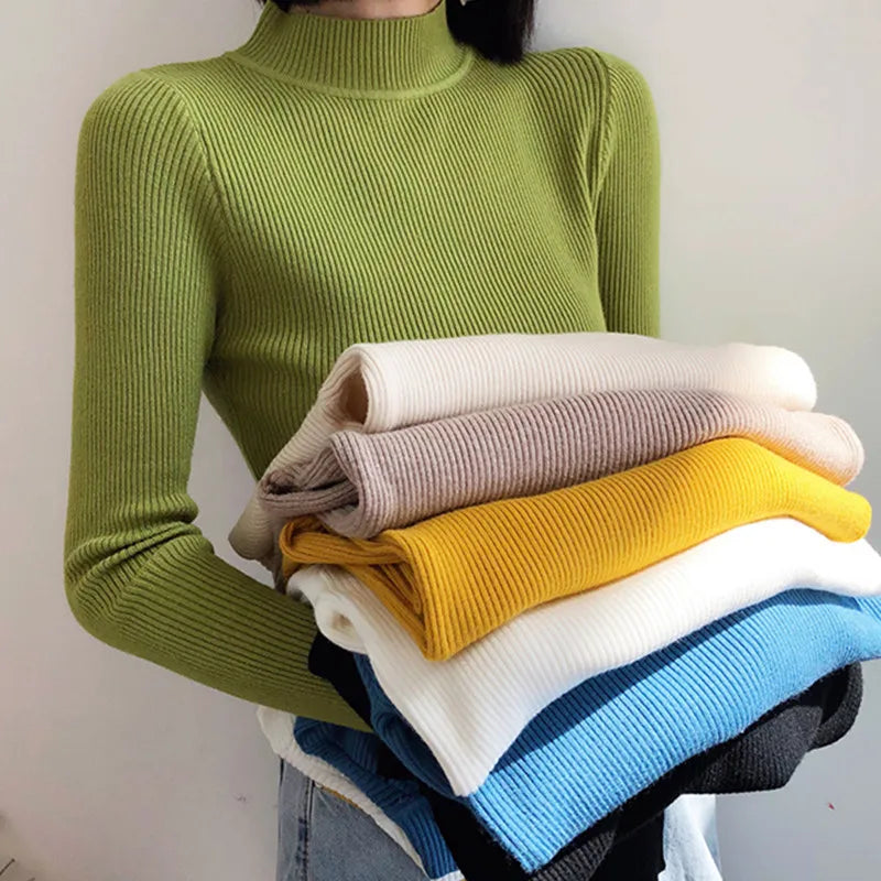 Women's Turtleneck Cashmere Sweater