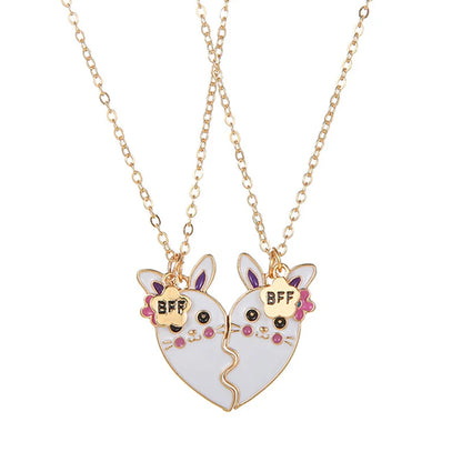 Cute Sushi BFF Necklaces Set