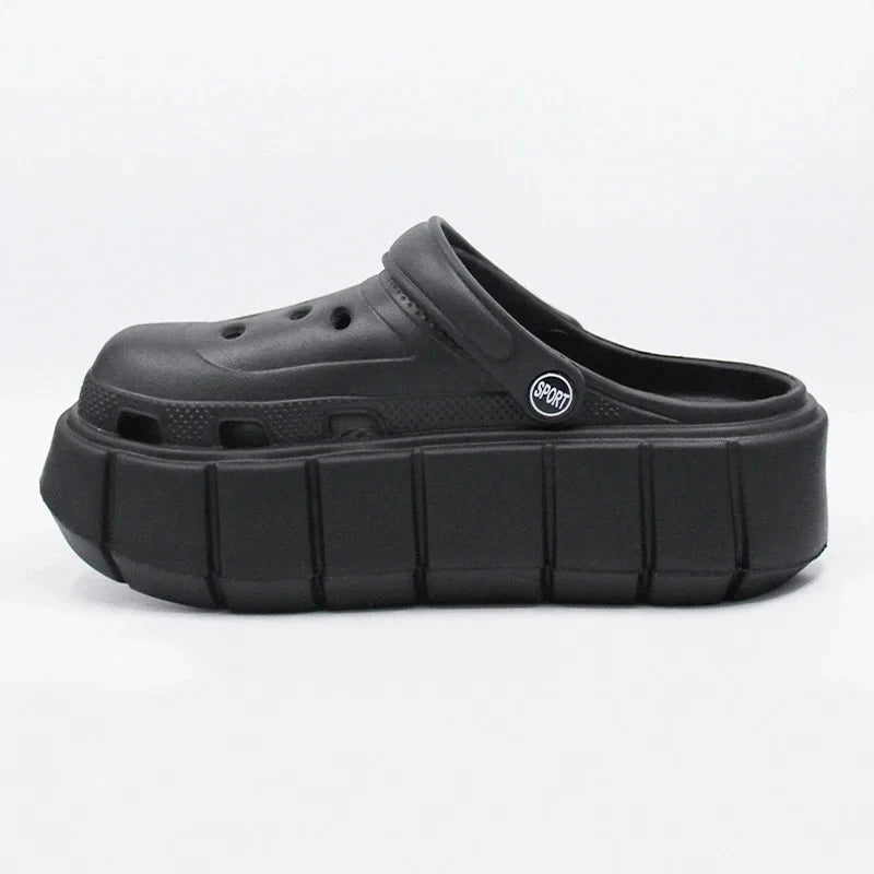 Summer tooling platform sandals cave slippers