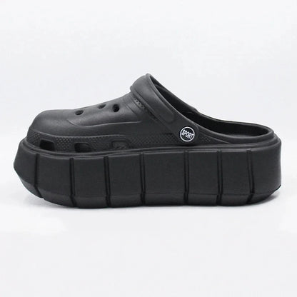 Summer tooling platform sandals cave slippers