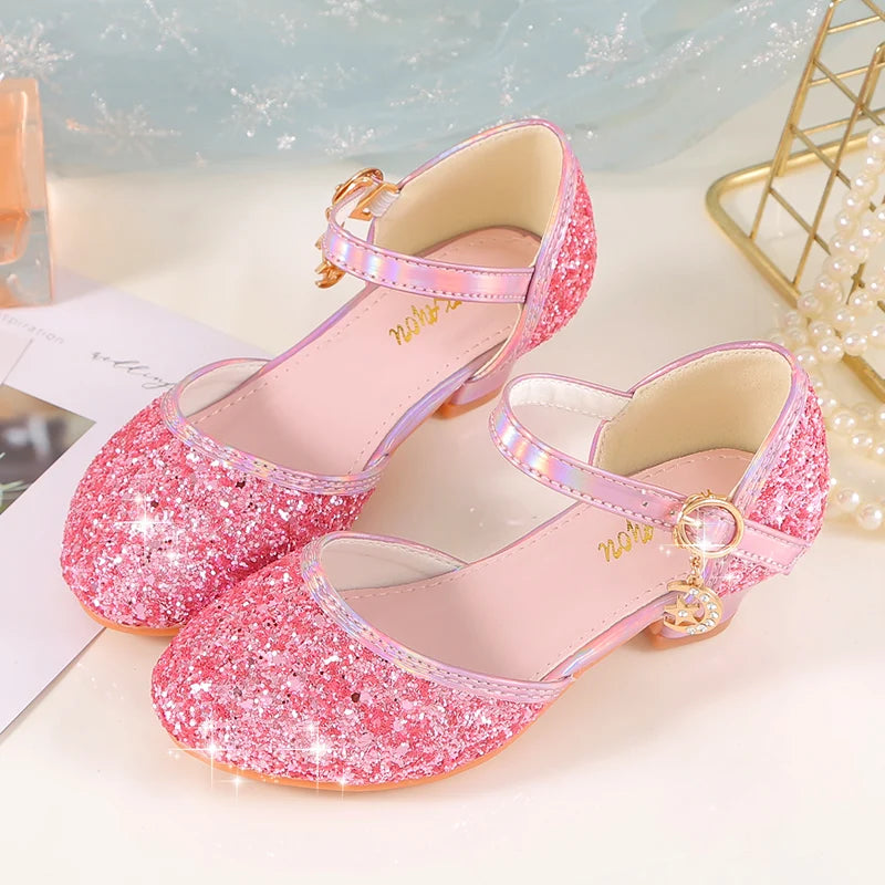 Atmungsaktive Prinzessinnenschuhe für Mädchen – Weiche Kindersandalen