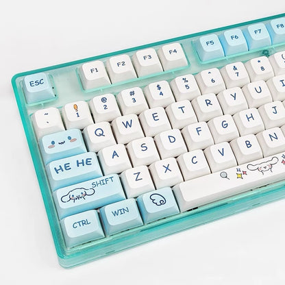 Cute Dog PBT Keycaps - 130-Set