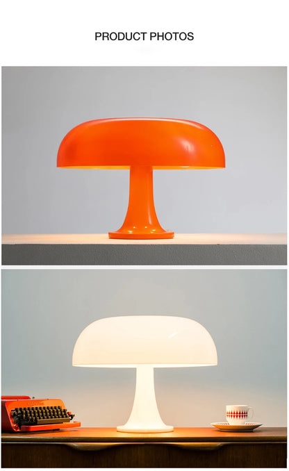 Lampe de table champignon classique moderne