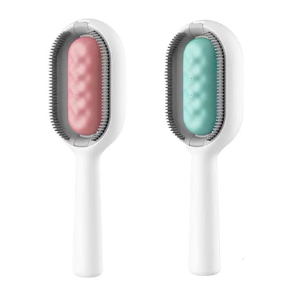 Pet Double-Sided Hair Removal Massage Brush