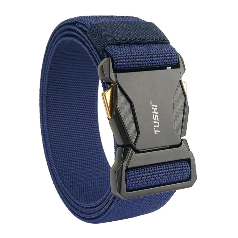 Quick-Release Elastic Belt for Men