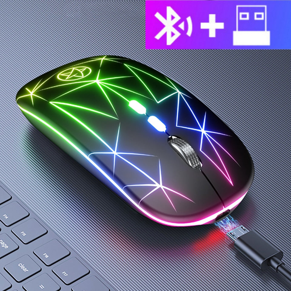 RGB Silent Wireless Mouse