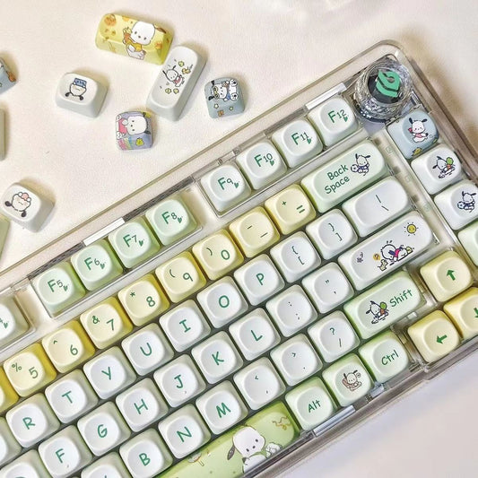 Cute Dog Keycap Set for GMK Keyboards