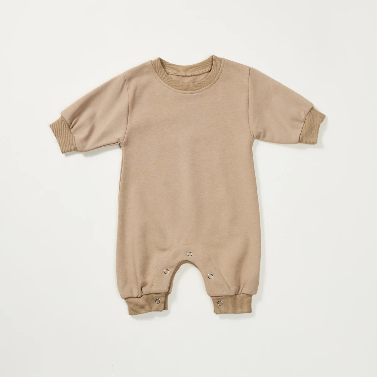 Cozy Terry Cotton Baby Romper