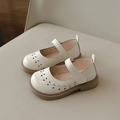 Baby Girls PU Leather Breathable Shoes